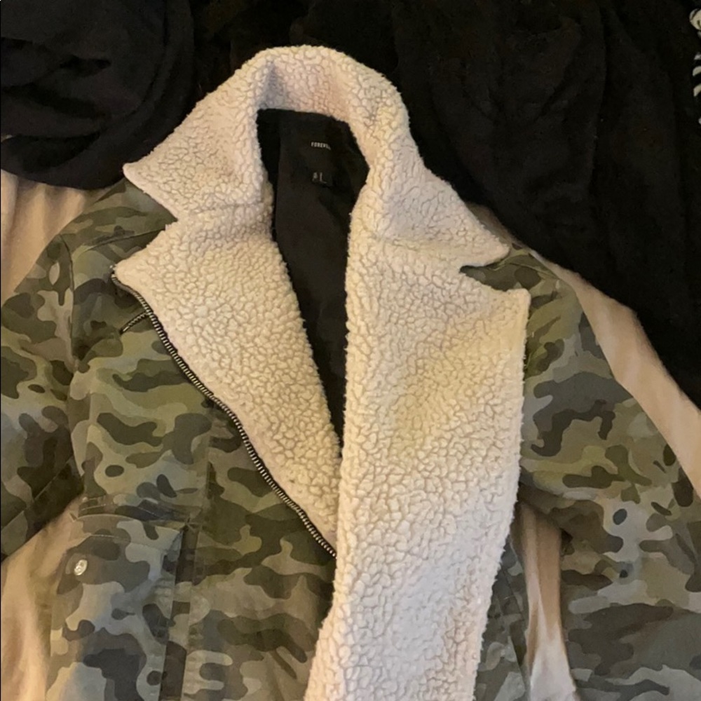 F21 Camo Jacket